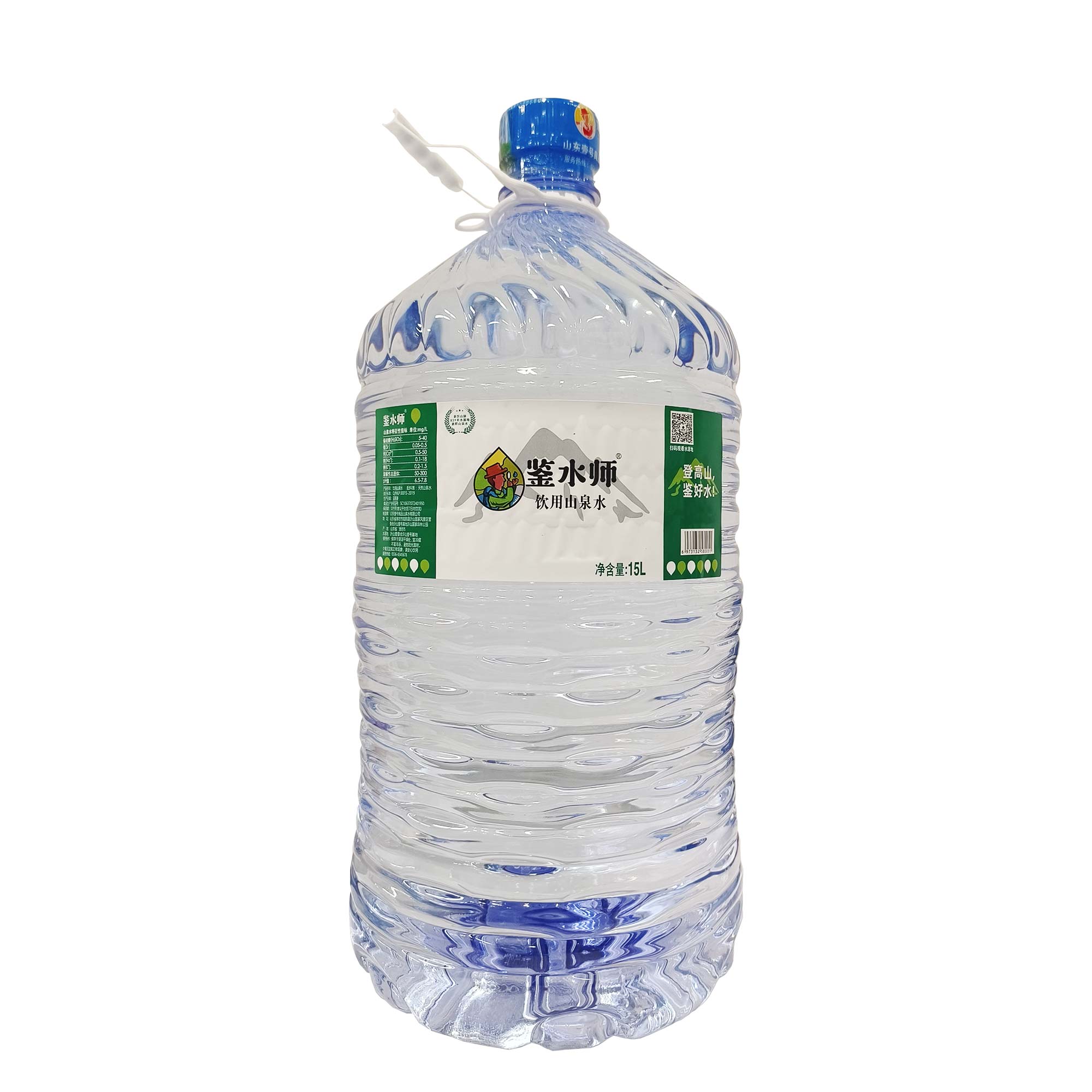 鉴水师牌饮用天然山泉水