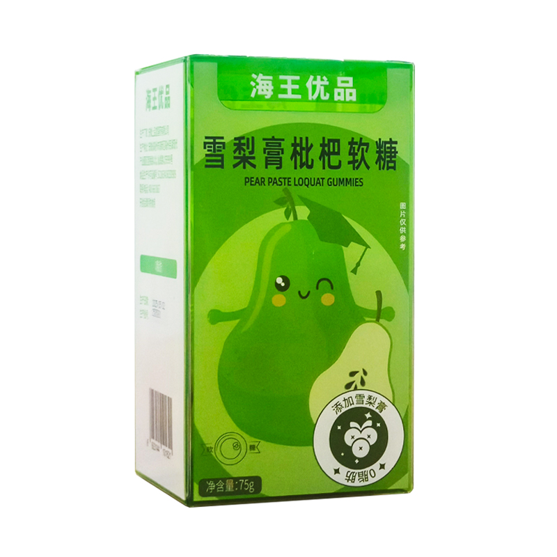 雪梨膏枇杷软糖